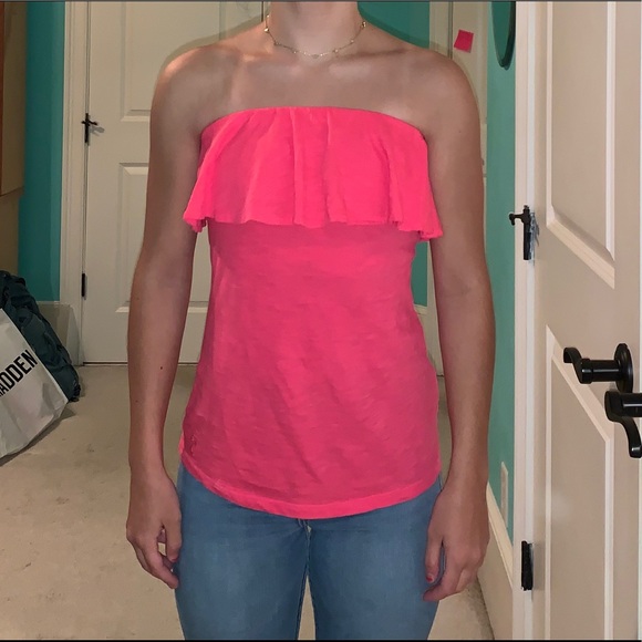 Wiley Ruffle Tube Top - Picture 3 of 5